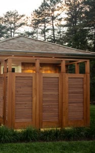 Hamptons Builder | Outdoor shower builder